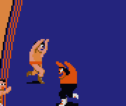 Mad Bull Giant: headlock, slam and pin